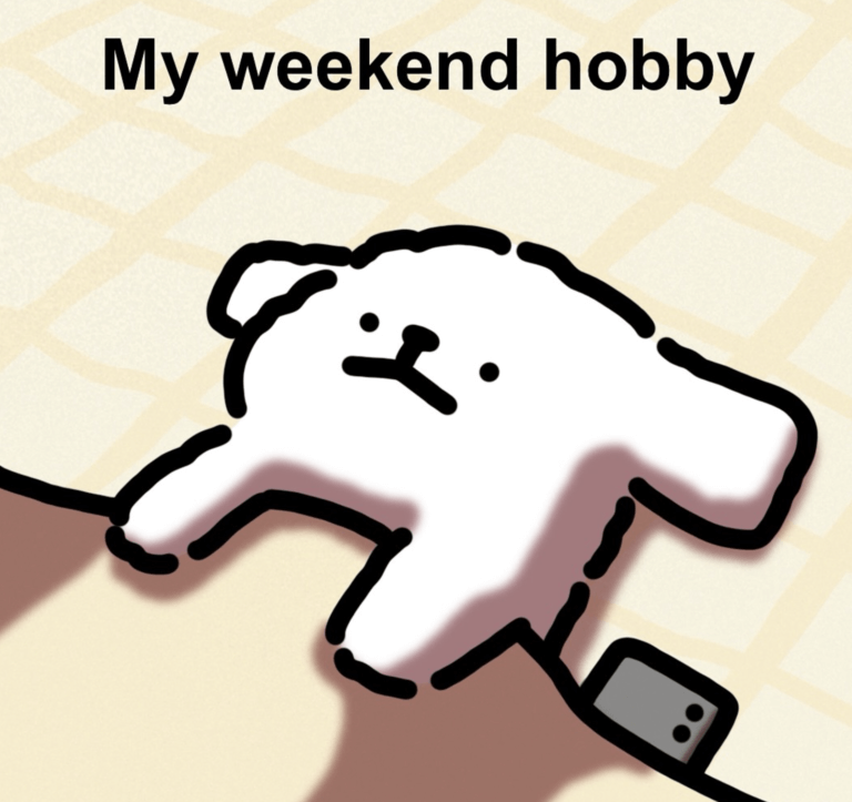 線條小狗-my weekend hobby