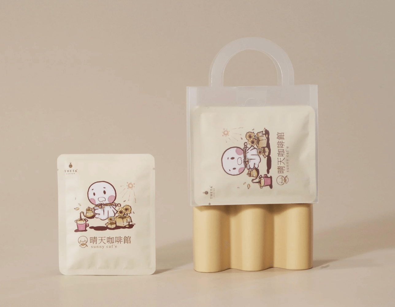 晴天娃娃角色IP_咖啡掛耳包